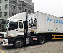 中港冷藏車(chē)物流,中港冷凍柜運(yùn)輸，香港冷凍柜