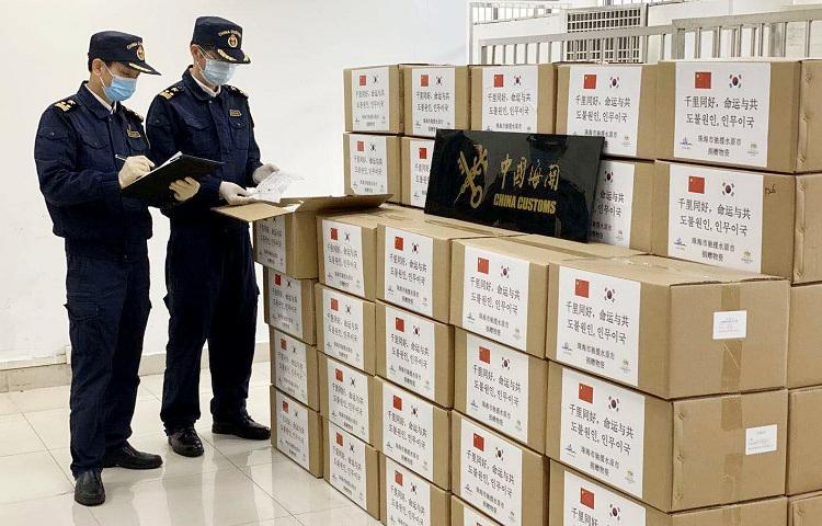 口罩出口香港，防護(hù)用品出口香港物流商檢圖