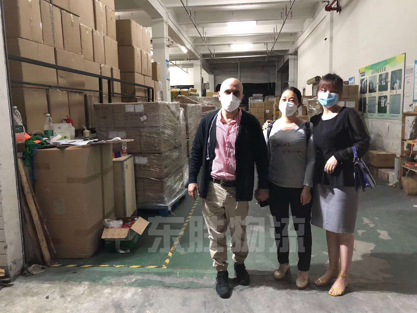 口罩發(fā)到香港，F(xiàn)OB香港轉(zhuǎn)運(yùn)運(yùn)輸公司案例圖